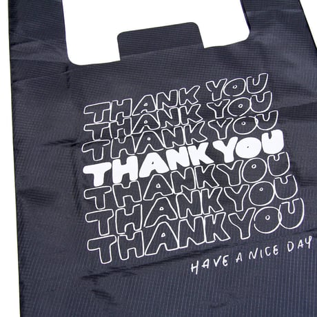 LIXTICK “THANK YOU” SHOPPING BAG by YU NAGABA