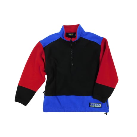 USED EDDIE BAUER "EBTEK" FLEECE PULLOVER JACKET