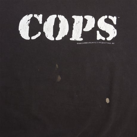 USED "COP'S" OFFICIAL MERCH T-shirt