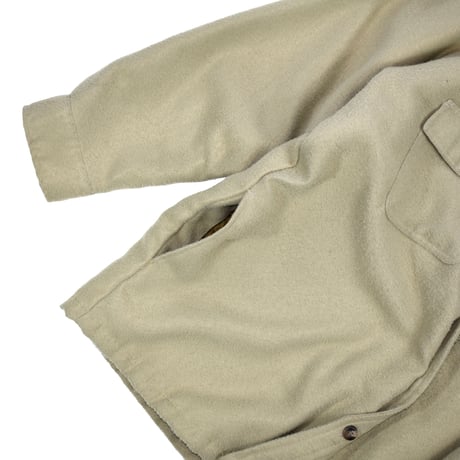 USED  UNKNOWN FAKE WOOL QUILTING SHIRT  JACKET