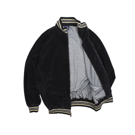 USED "GREAT POINT" VELOR TRACK JACKET