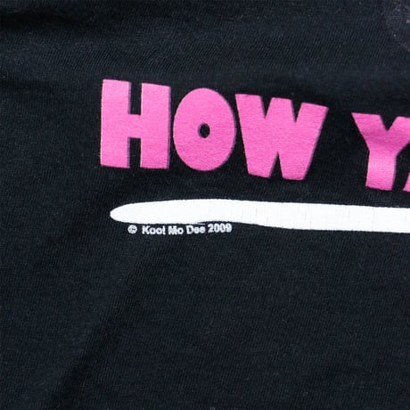 USED "KOOL MOE DEE" T-shirt