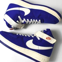 USED "NIKE / AIR FORCE 1 HIGH CANVAS QS CONCORD"