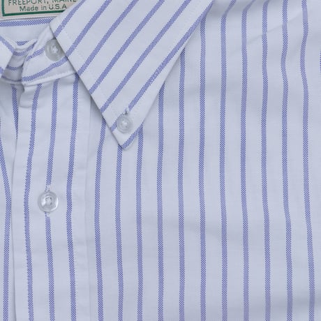 80'S L.L.BEAN STRIPE BD L/S SHIRT