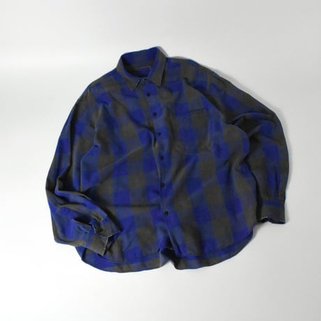 USED UNKNOWN PLAID L/S SHIRT