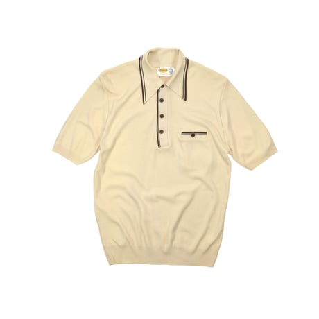 VINTAGE 60'S "BAN-LOW / VINTAGE II" NYLON KNIT POLO