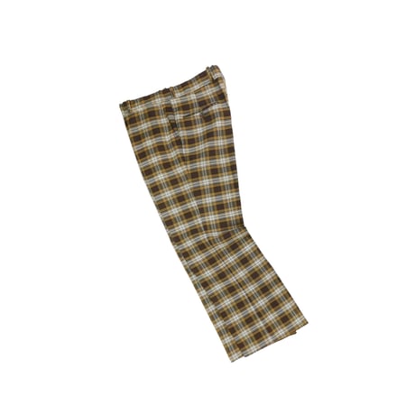 VINTAGE "JOHN WEITZ" PLAID TROUSER