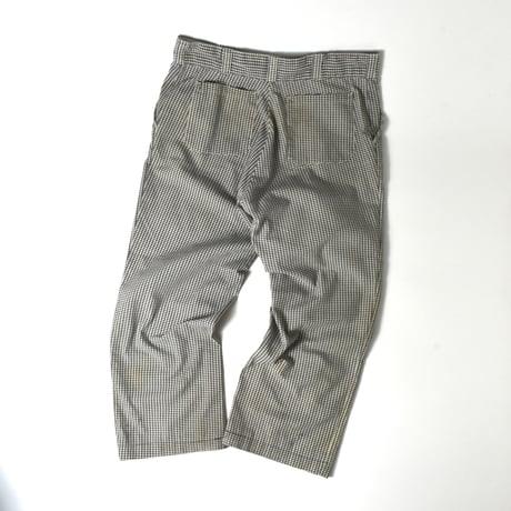 USED UNKNOWN HOUNDSTOOTH PATTERN WORK PANTS