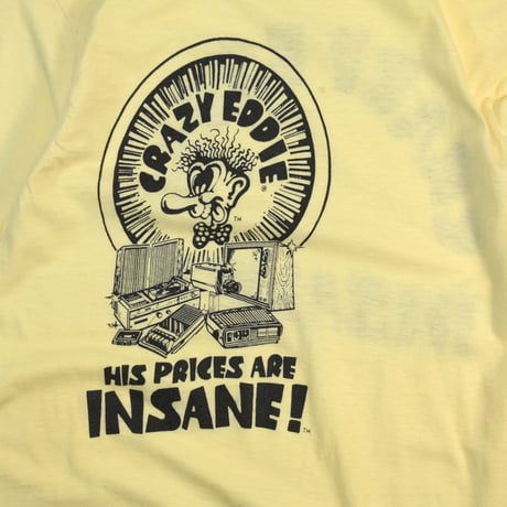 USED 70'S "CRAZY EDDIE" T-shirt