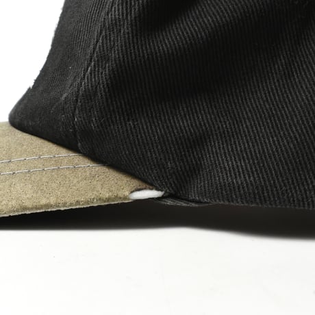 USED "GUMMOW'S CONSTRUCTION" LEATHER BILL CAP