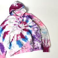 USED "HANE'S" TIE DYE HOODIE