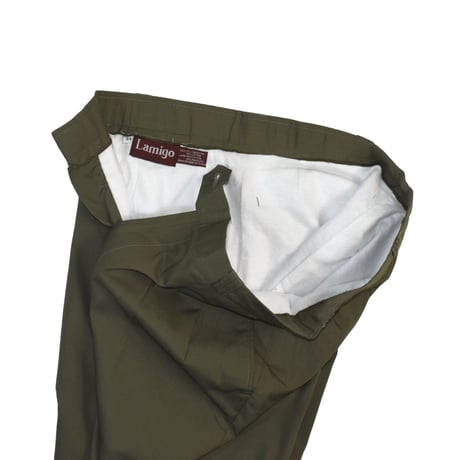 USED "LAMIGO" 2-TUCK SLACKS