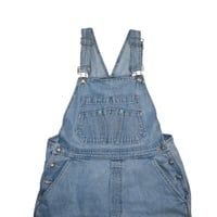 USED 80'S "GAP BLUE JEANS" OVERALL