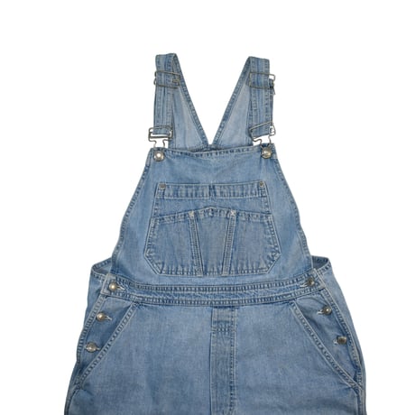 USED 80'S "GAP BLUE JEANS" OVERALL