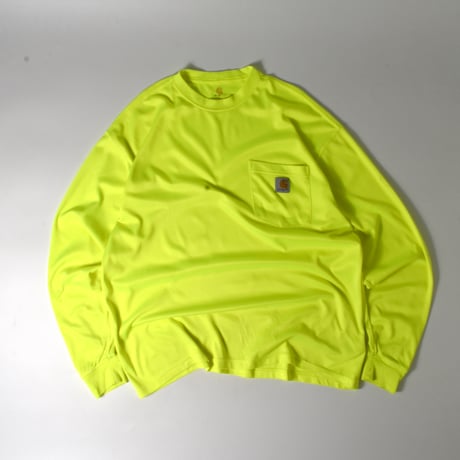 USED "CARHARTT" L/S  MESH T-shirt