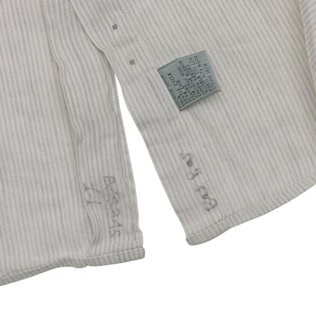 USED "ALFANI" SINGLE NEEDLE / BAND COLLAR SHIRT