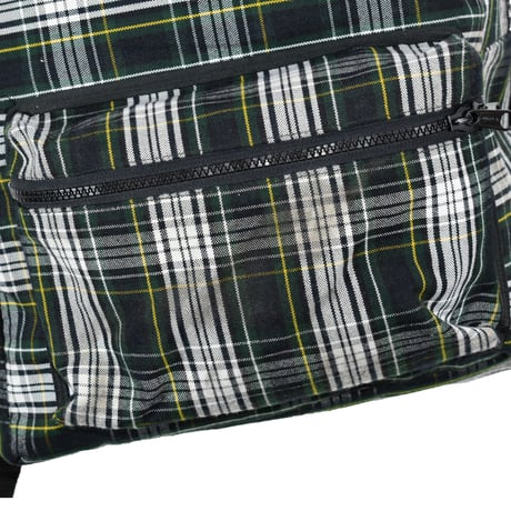 USED "UNKNOWN TARTAN CHECK" DAYPACK
