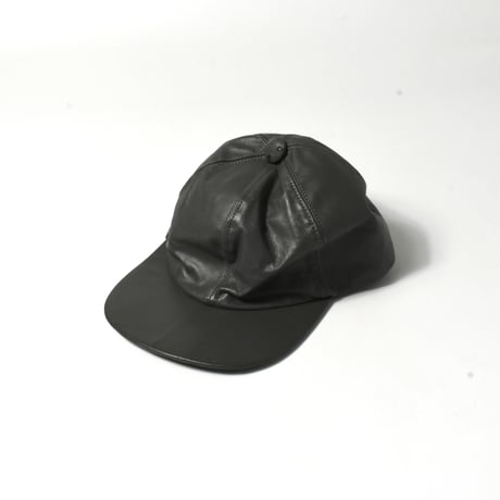 USED "GENUINE LEATHER" COW LEATHER CAP