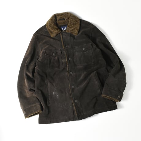 USED 90’S "GAP" LEATHER JACKET