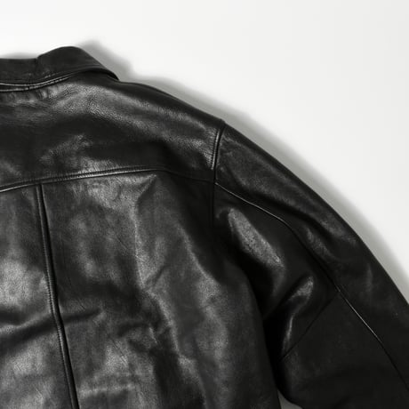 USED "AMERICAN OUTWEAR" COW LEATHER JACKET