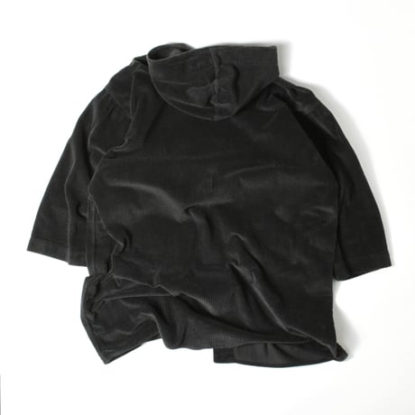 USED "S.K. MANOR HILL" CORDUROY HOODED COAT
