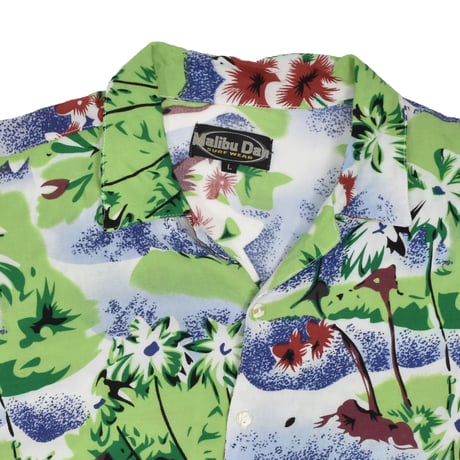 USED "MALIBU DAN" ALOHA SHIRT