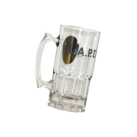 USED "L.A.P.D" BEER MUG