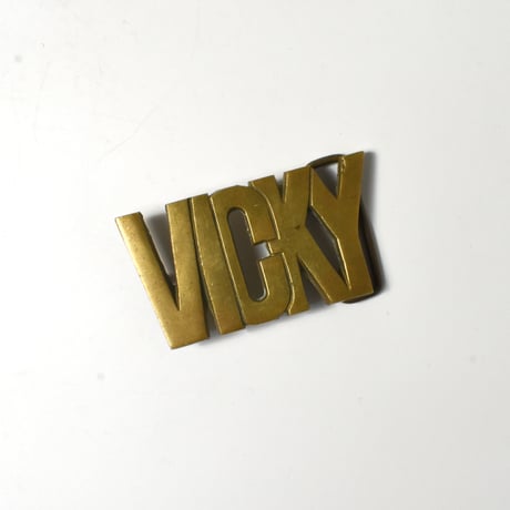 USED NAME BELT BUCKLES