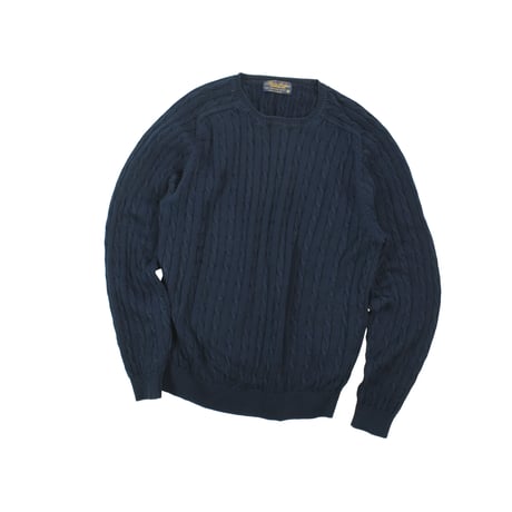 USED 90'S "BROOKS BROTHERS" COTTON KNIT