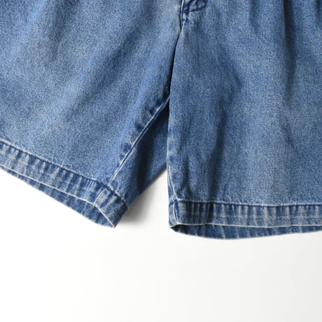 USED "DOCKERS KHAKIS" 2TUCK DENIM SHORTS
