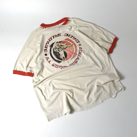 USED 90’S  "BEASTIE BOYS / ILL COMMUNICATION" RINGER T-shirt