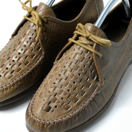 USED "SIOUX" MOCCASINS LEATHER SHOES