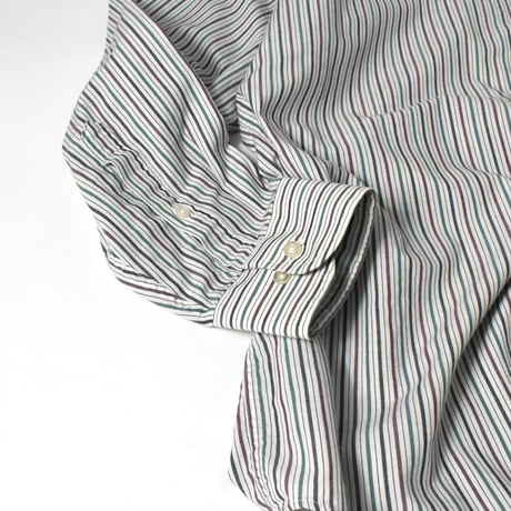 USED 90'S "SEARS ROEBUCK" STRIPE SHIRT