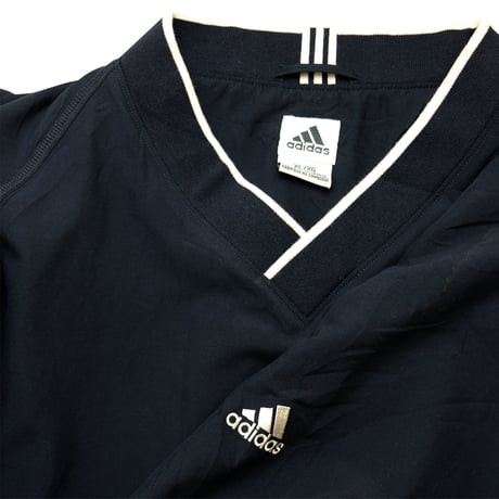 USED ADIDAS V-NECK "CLIMA SHELL WIND"NYLON JERSEY
