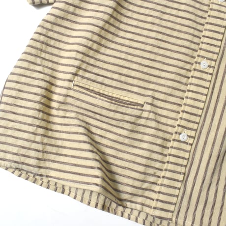 NOROLL "NORMAL SHIRT" STRIPE S/S SHIRTS