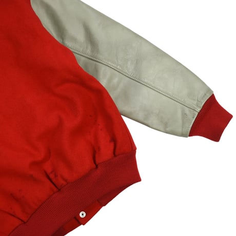 USED 80-90'S "TM ATHLETICS SEATTLE USA" VIRSITY JACKET