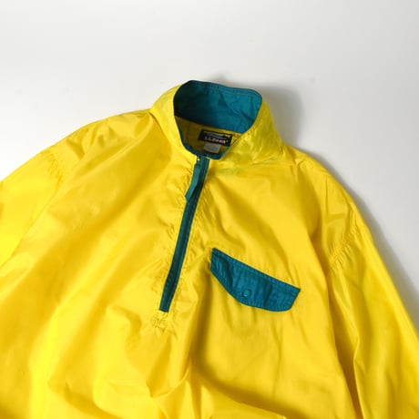 USED 80-90'S "L.L.BEAN" RIP STOP NYLON PULLOVER