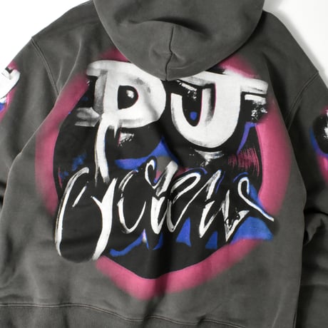 "DJ SCREW" OFFICIAL MERCHANDISE SCREWED UP HEADQUARTERS HOODIE