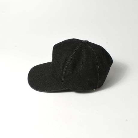 USED 90’S "NISSUN" BLACK DENIM CAP