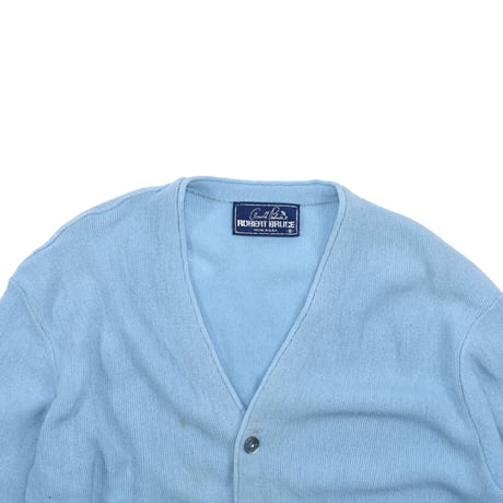 USED 80'S "ROBERT BRUCE / ARNOLD PALMER" CARDIGAN