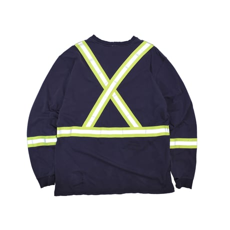 USED "CARHARTT FR" REFLECTOR LINE  L/S T-SHIRT