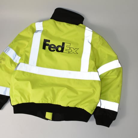 USED "FEDEX" REFLECTOR WORK JACKET