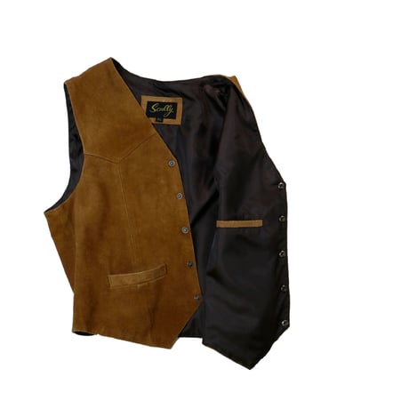 USED SUEDE LEATHER VEST