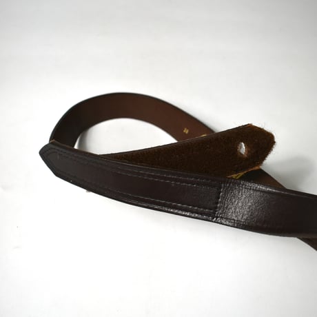 USED "DULUTH TRADING" VELCRO LEATHER BALT