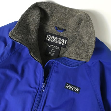 USED "LAND’S END" POLERTEC FLEECE LINER NYLON JACKET