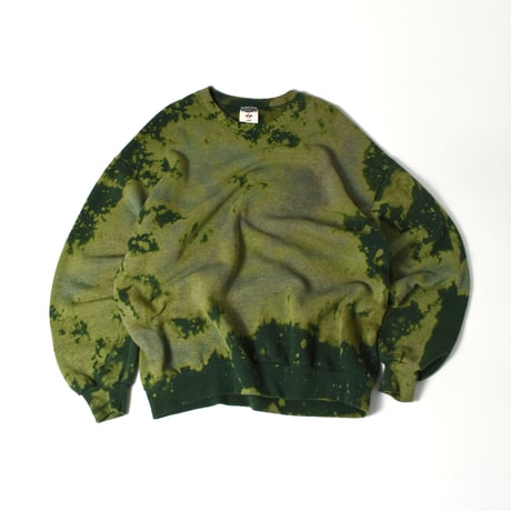 USED "JERZEES" TIE DYE CREW NECK SWEAT