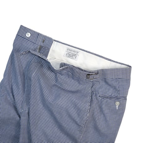 USED 80'S "HIGGINS SLACKS" CHECK SHORTS