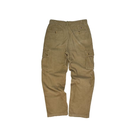USED "TOMMY HILFIGER" CORDUROY CARGO PANTS