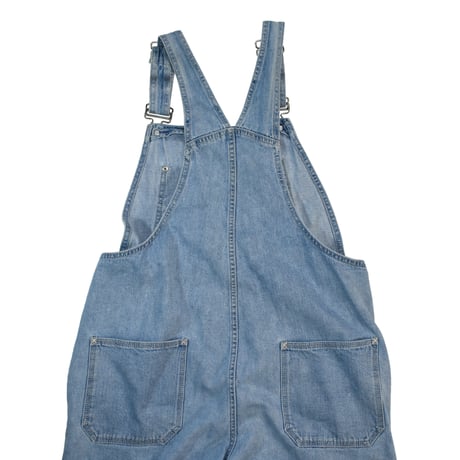USED 80'S "GAP BLUE JEANS" OVERALL