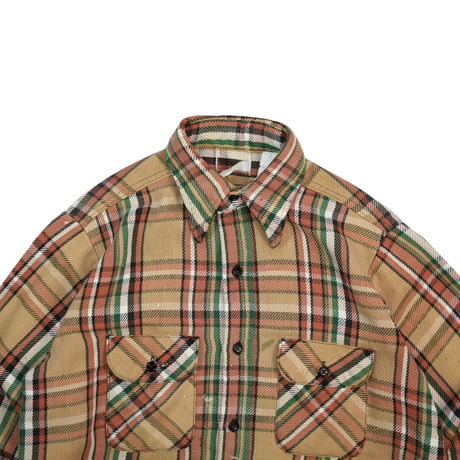 USED 70’S "BROTHER" FLANNEL SHIRT